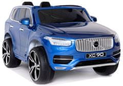 Lean-toys Auto Na Baterie Volvo Xc90 Modré Lakované