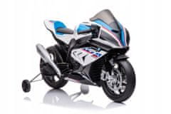 Lean-toys Motorka Na Baterie Bmw Hp4 Race Jt5001 Bílá