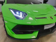 Lean-toys Auto Na Baterie Lamborghini Aventador Zelená