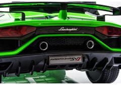 Lean-toys Auto Na Baterie Lamborghini Aventador Zelená