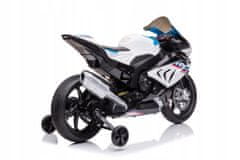 Lean-toys Motorka Na Baterie Bmw Hp4 Race Jt5001 Bílá