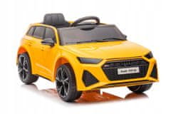 Lean-toys Vozidlo Na Baterie Audi Rs6 Brd-2118 Žlutá