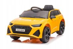 Lean-toys Vozidlo Na Baterie Audi Rs6 Brd-2118 Žlutá