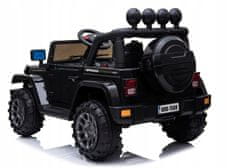 Lean-toys Auto Na Baterie Jeep Brd-7588 Černá 4X4