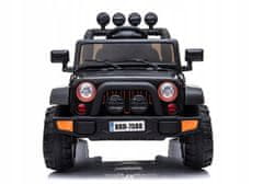 Lean-toys Auto Na Baterie Jeep Brd-7588 Černá 4X4