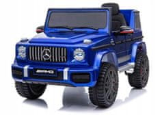 Lean-toys Auto Na Baterie Mercedes G63 Modrý Lak