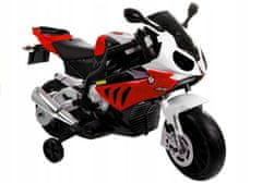 Lean-toys Motorka Na Baterie Bmw S1000Rr Červená