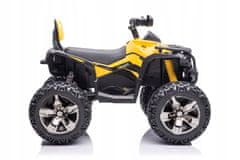 Lean-toys Quad Na Baterie Qls-3288 Žlutá