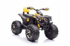 Lean-toys Quad Na Baterie Qls-3288 Žlutá