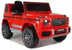 Lean-toys Auto Na Baterie Mercedes G63 Červené