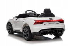 Lean-toys Auto Na Baterie Audi E- Tron Gt Qls-6888 Bílé