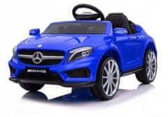 Lean-toys Auto Na Baterie Mercedes Gla45 Modrý Lak