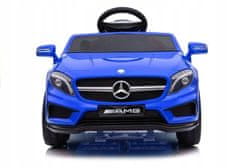 Lean-toys Auto Na Baterie Mercedes Gla45 Modrý Lak