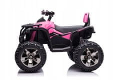 Lean-toys Quad Na Baterie Qls-3288 Růžová