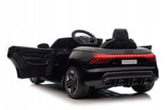 Lean-toys Auto Na Baterie Audi E- Tron Gt Černé Qls-6888