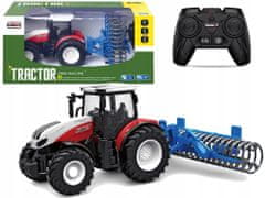 Lean-toys Traktor Dálkově Ovládaná Zemědělská Hřídel 2,4 G Gumow