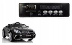 Lean-toys Hudební Panel Do Auta Baterie Mercedes Sl65 Xm