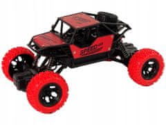 Lean-toys Auto Na Dálkové Ovládání Terénní R/C 1:18 Červené