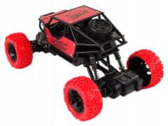 Lean-toys Auto Na Dálkové Ovládání Terénní R/C 1:18 Červené