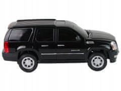 Lean-toys Auto Cadillac Escalade R/C Černá Světla Zvuk 1:16