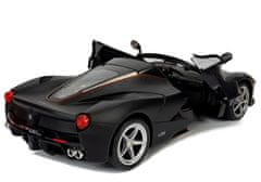 Lean-toys Auto R/C Ferrari Aperta Rastar 1:14 Černé Na Dálkové Ovládání