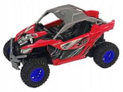 Lean-toys Terénní Auto Cross Country Dálkově Ovládané Dálkové Ovládání 27 Mhz Červená