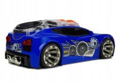 Lean-toys Sportovní Auto Dj S Reproduktory Na Střeše Hudba Světla