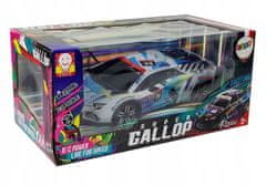 Lean-toys Auto Na Dálkové Ovládání Sportovní 1:14 27Mhz Barvy