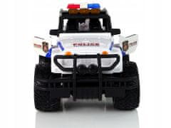 Lean-toys Auto R/C Policejní Jeep Policejní 1:14 Dálkově Stero