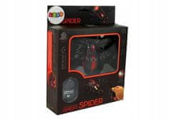 Lean-toys Černý Pavouk Dálkově Ovládaný R/C Dálkový Ovladač
