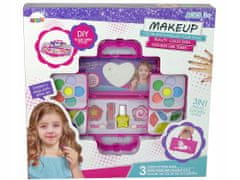 Lean-toys Malá Kabelka Jednorožec Sada Make-Up Stíny Pro Povídky Lesky