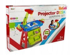 Lean-toys Vzdělávací Stůl Zásuvky S Projektorem 36 Obrázek