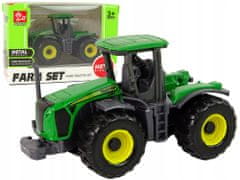 Lean-toys Zemědělské Vozidlo Traktor Zelená
