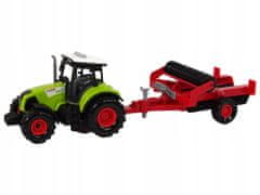 Lean-toys Traktor Pro Děti S Přívěsem Autíčko Farma