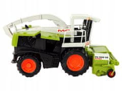 Lean-toys Kombajn Farm Set Zemědělský Stroj Pro Děti.