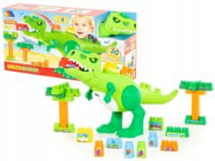 Lean-toys Sada " Dinosaurus" Kostky 30 Dílků 67807