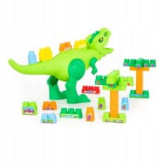 Lean-toys Sada " Dinosaurus" Kostky 30 Dílků 67807