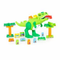 Lean-toys Sada " Dinosaurus" Kostky 30 Dílků 67807