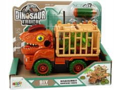 Lean-toys Přepravka Náklaďák Dinosaurus Na Roztáčení Pom