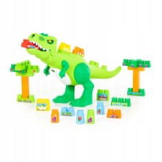 Lean-toys Sada " Dinosaurus" Kostky 30 Dílků 67807