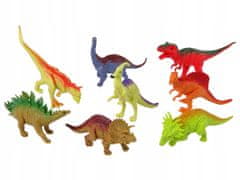 Lean-toys Sada Figurek Dinosaurů S Příslušenstvím 21 Kusů