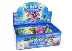Lean-toys Kouzelná Rostoucí Siréna V Mušli 8 Cm X 6,5 Cm