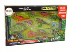 Lean-toys Sada Figurek Dinosauři 12 Kusů Barevné