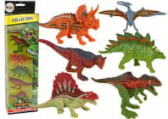 Lean-toys Sada Figurek Dinosauři 6 Kusů Barevné