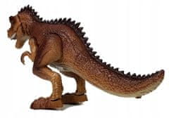 Lean-toys Pohyblivý Dinosaurus Tyranosaurus Vodní Pár Pistole Zvuk Světla Žlutá
