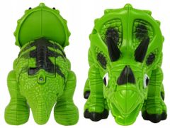 Lean-toys Interaktivní Dinosaurus Triceratops Vodní Pár Zvuk Zelená