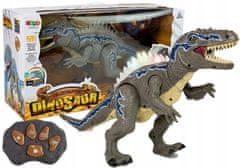 Lean-toys Dinosaurus Dálkově Ovládaný Tyranosaurus Svítí Šedá