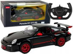 Lean-toys Auto R/C Porsche 911 Gt3 Rs 1:14 Rastar Black