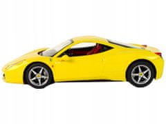 Lean-toys Auto R/C Ferrari Italia Rastar 1:14 Žlutá