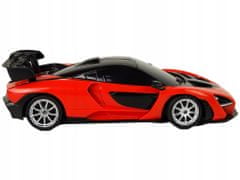 Lean-toys Auto R/C Mclaren 1:24 Rastar Červená